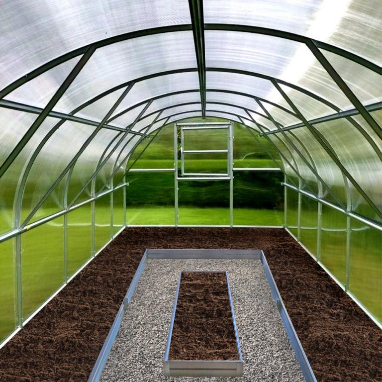 Gewachshaus-Beeteinfassungen